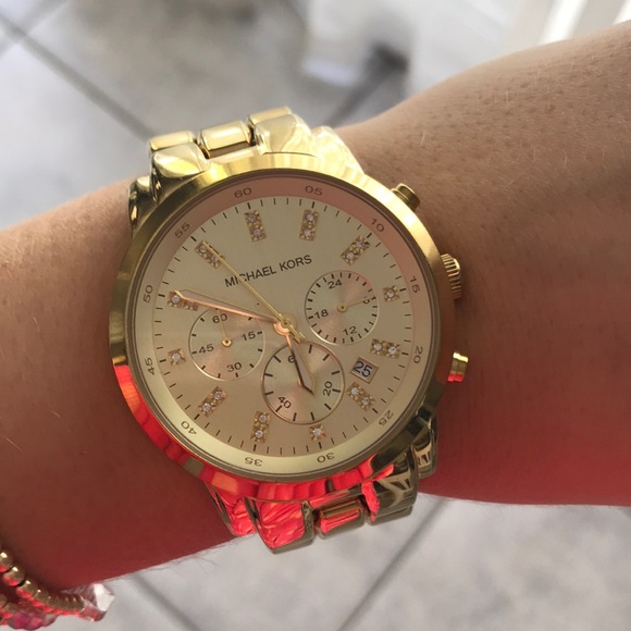 Michael Kors Jewelry - Michael Kors Gold Watch